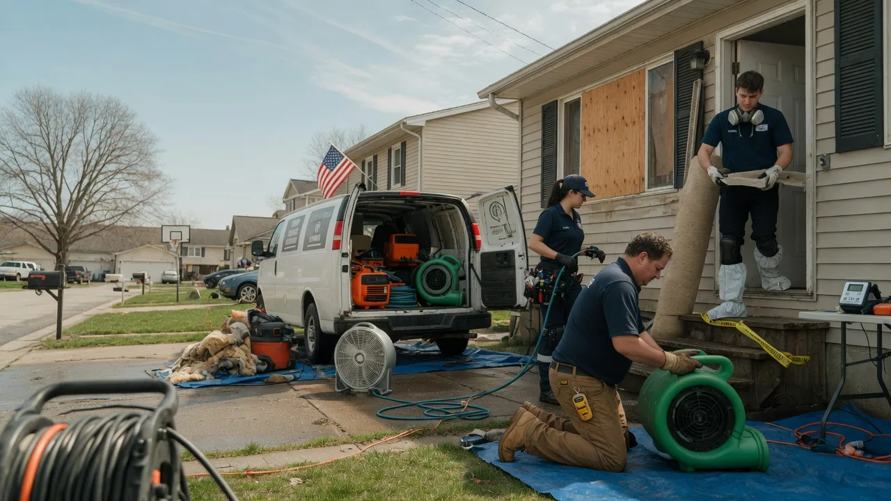 Water Damage Restoration in Scranton, IA near me